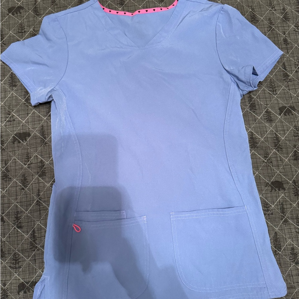 Heart Soul Light Blue Women's Top